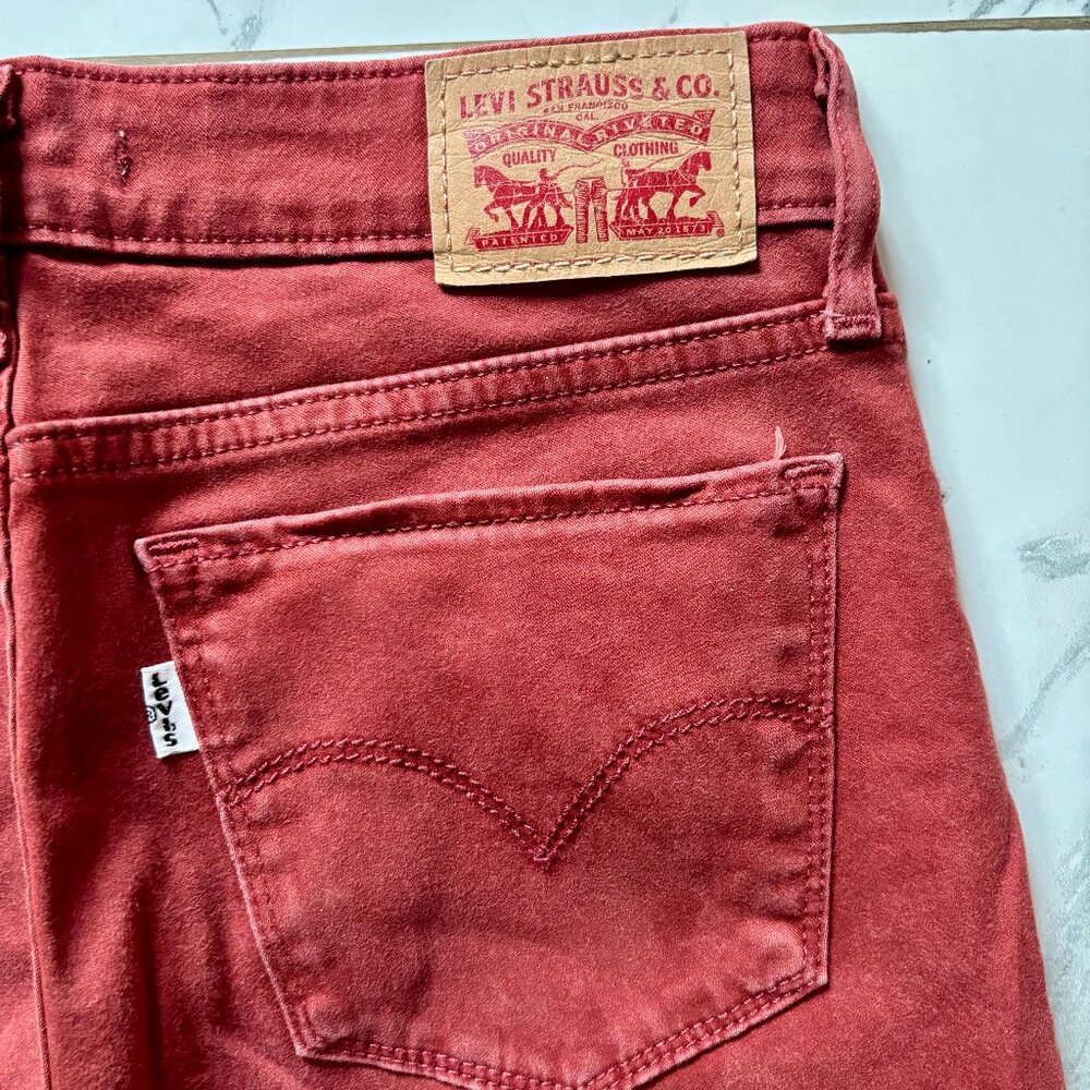 Levi’s 711 Skinny Jeans - Copper Stretch, Size 26